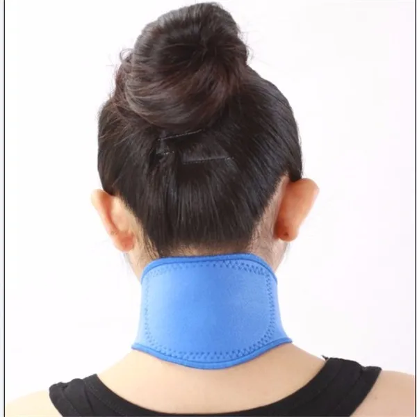 Удобный мягкий черный массажный турмалиновый Магнитный шейный ремень