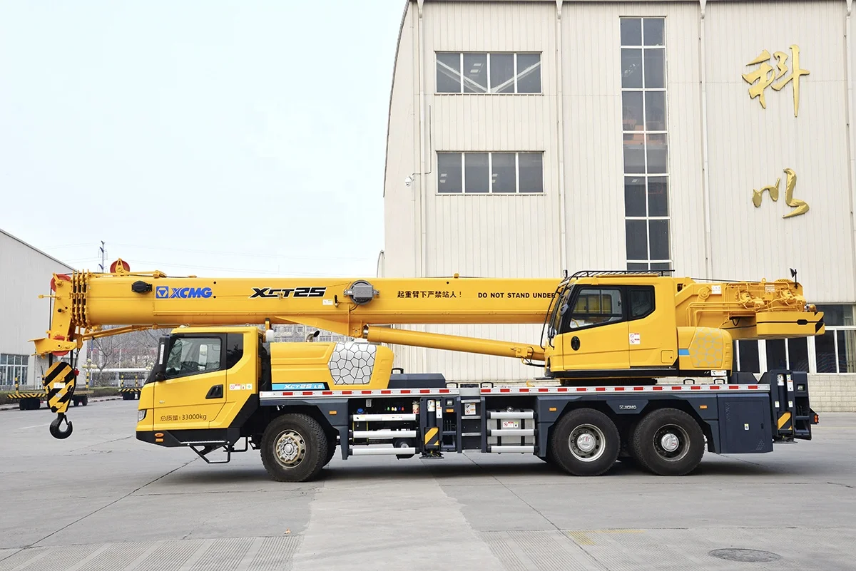XCMG Official 20 ton 25 ton Truck Cranes XCT25L5 mobile crane for sale