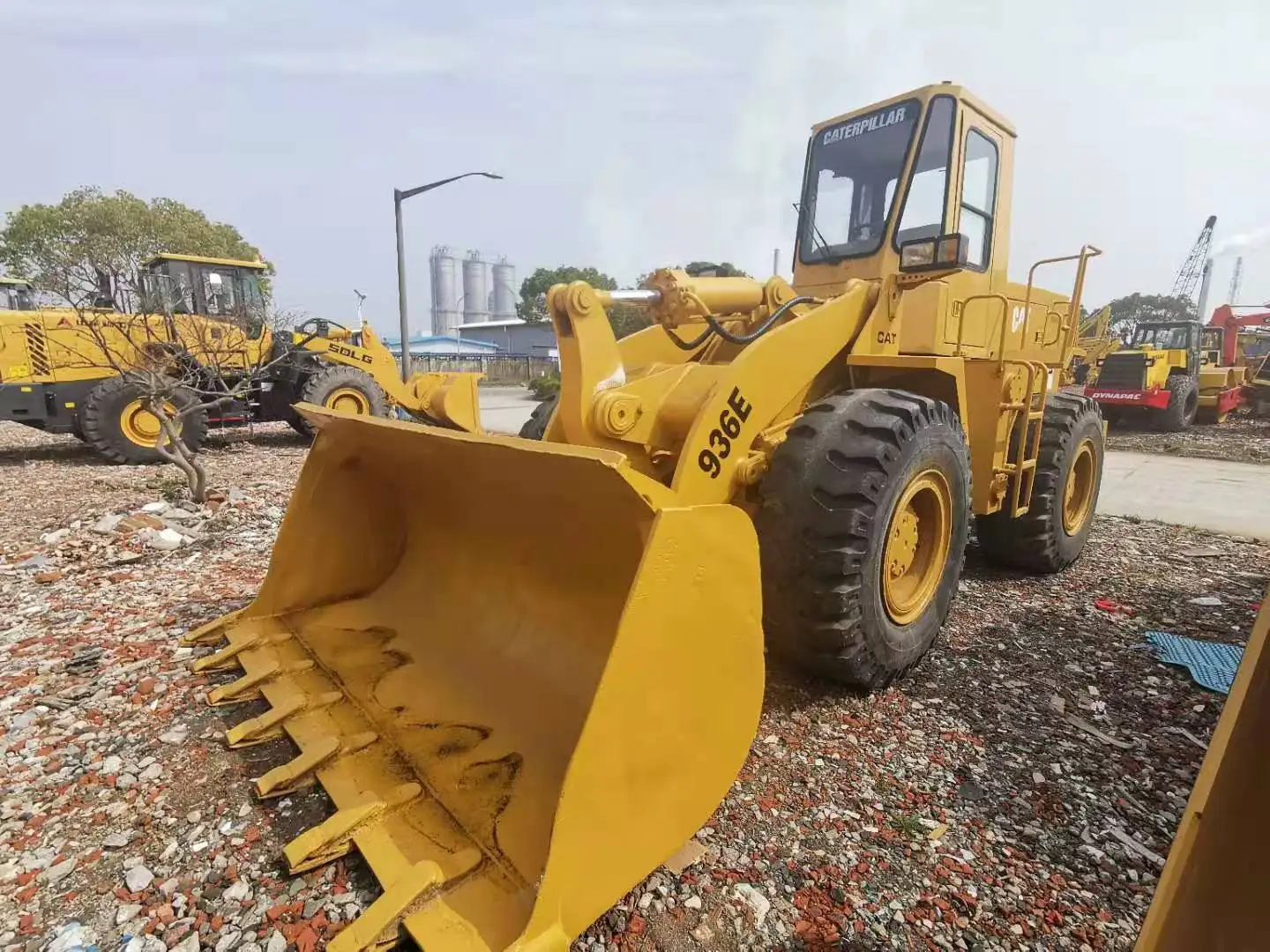 Подержанный оригинальный японский Колесный погрузчик Cat 936E б/у фронтальный cat936E на продажу