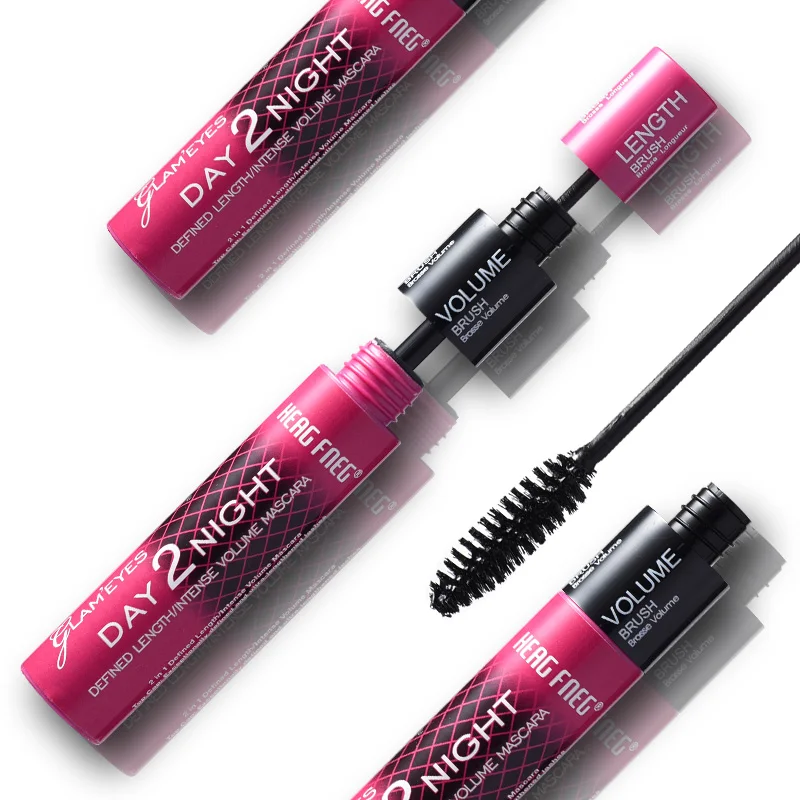 New Arrival Long Lasting Non Smudge Mascara Lash Hair Fiber Eyelash Eyebrow Empty Customised Customized Private Label Mascara