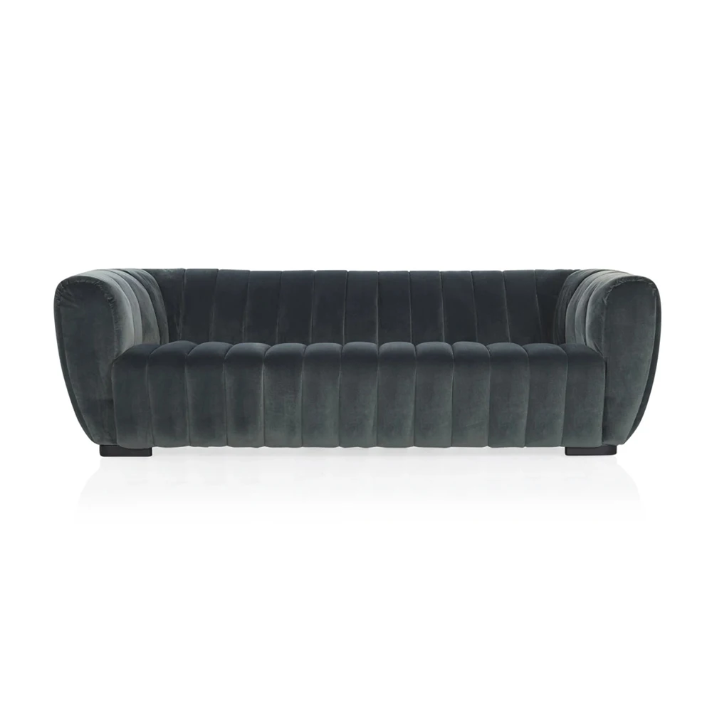 Room Fabric Sofa Three Seat Nordic Modern Design Style Hotel Luxury Living Sofa