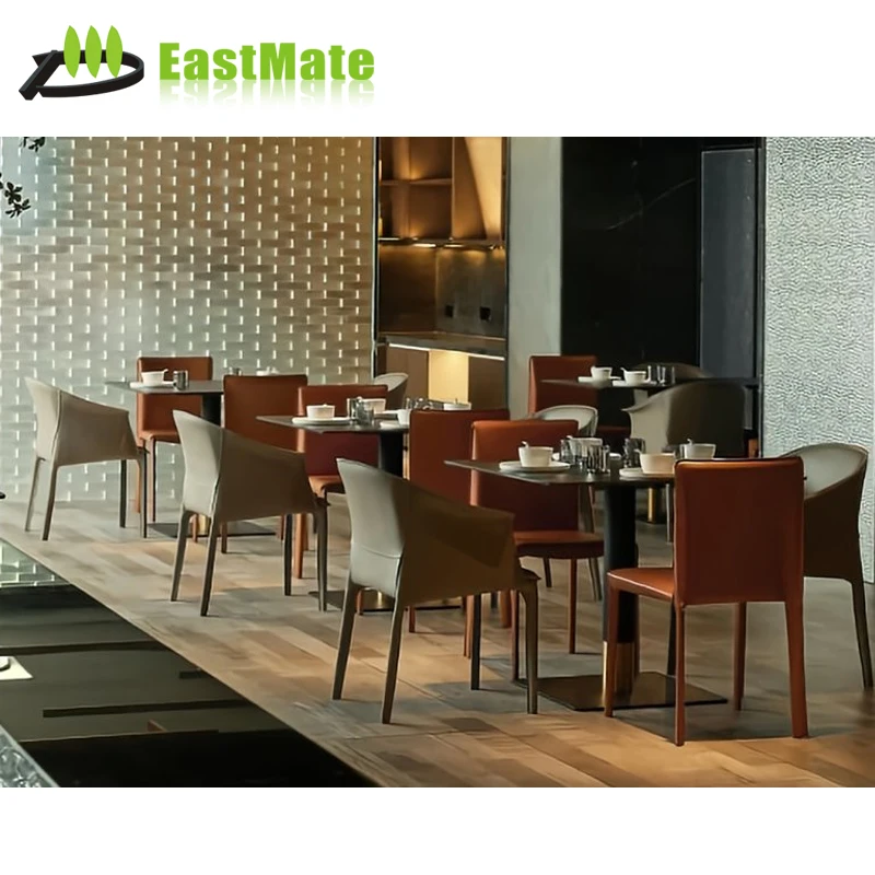 Wholesale Luxury Commercial Restaurant Furniture Hotel Cafes Restaurant Tables and Chairs Dining Table Modern Restaurant Set