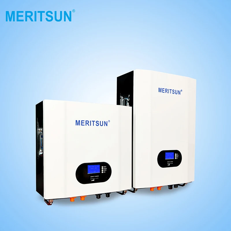 Hot MeritSun 10kwh Hybrid Grid LiFePO4 48V Lithium Battery Solar Energy System