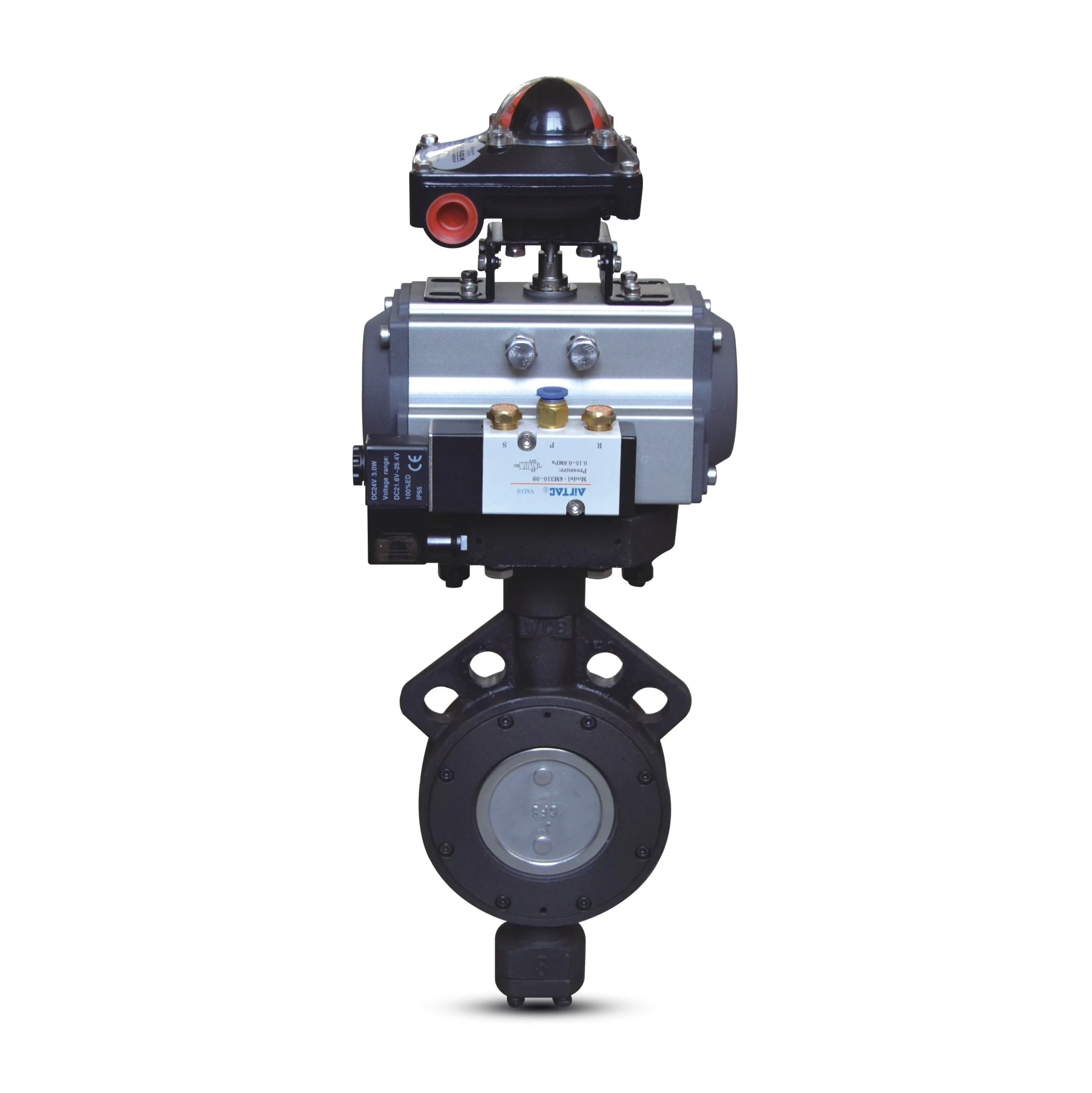 Poppet Dispensing Diaphragm Actuator Pneumatic High-Performance Butterfly Valve