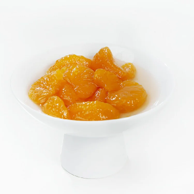 Оптовая продажа, свежие консервированные сегменты мандарина, апельсина в легком сиропе
