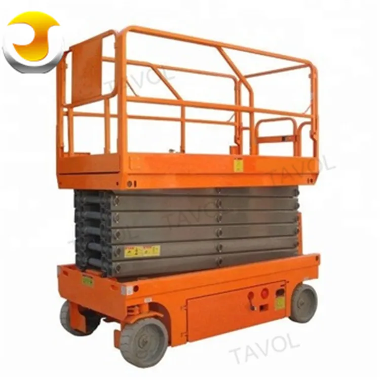 10M Battery Aerial Man Hydraulic Mobile Electric Scissor Lifts