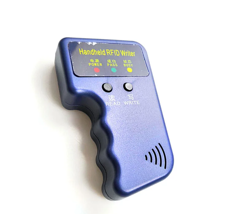 Key Fob RFID Card TK4100/T5577 Writer 125KHz Handheld RFID Copier Blue Reader Writer