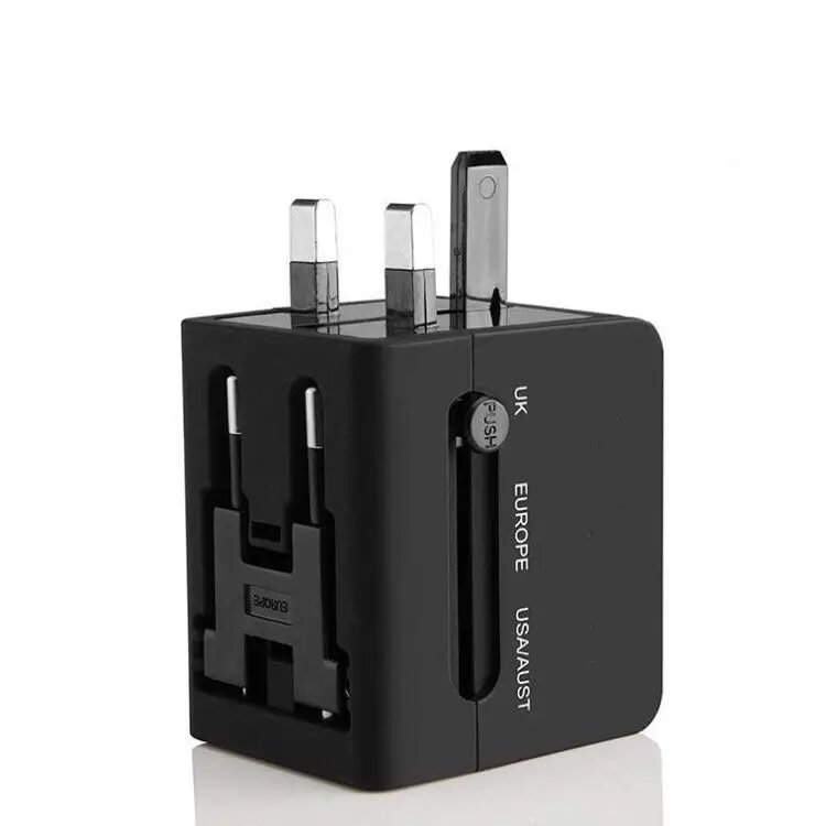 2021 new arrivals USB charger international plug adaptor use omnipotence travel charger for USA EU UK AU