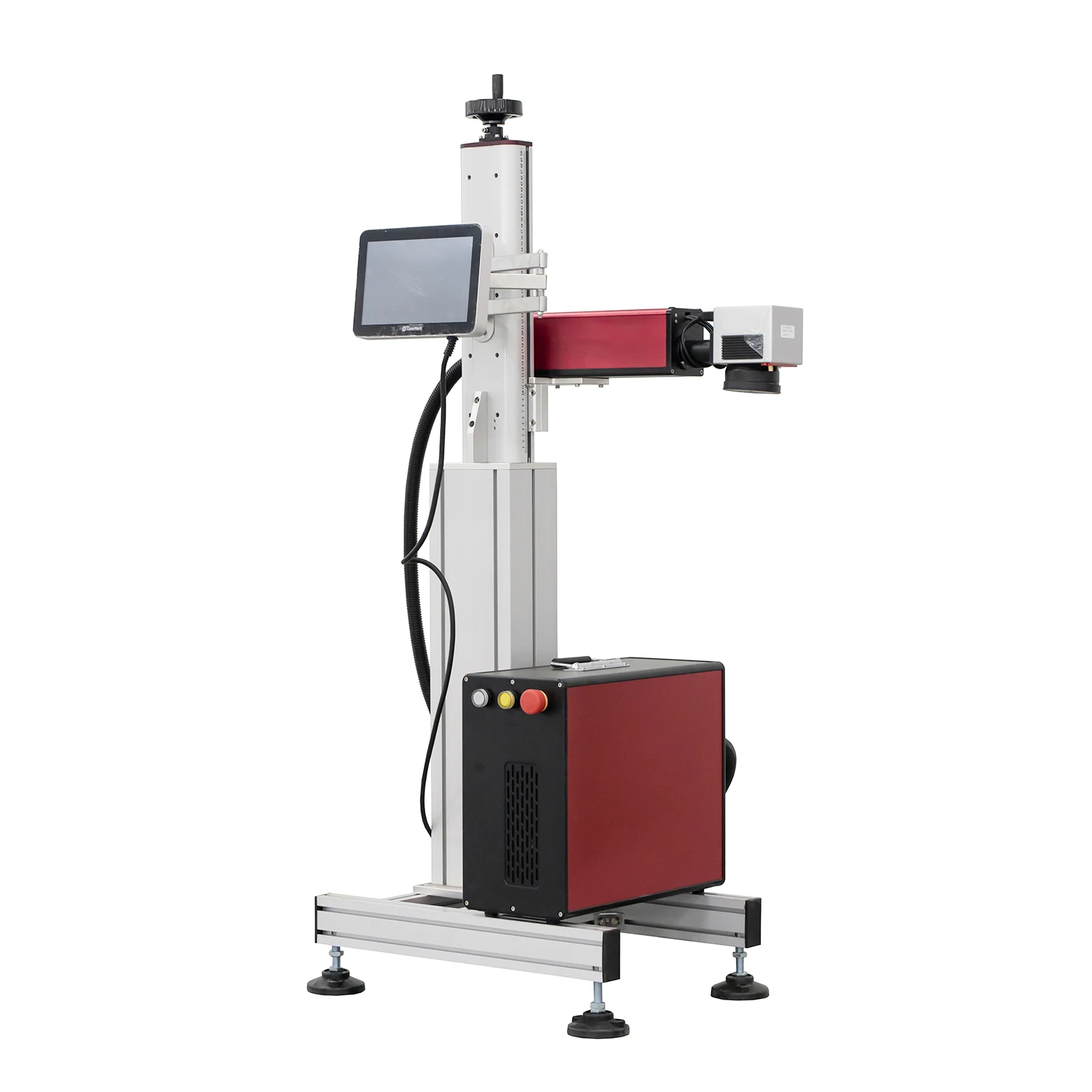 Hight Speed Flying Marker Logo 30W Fiber Laser Marking Machine