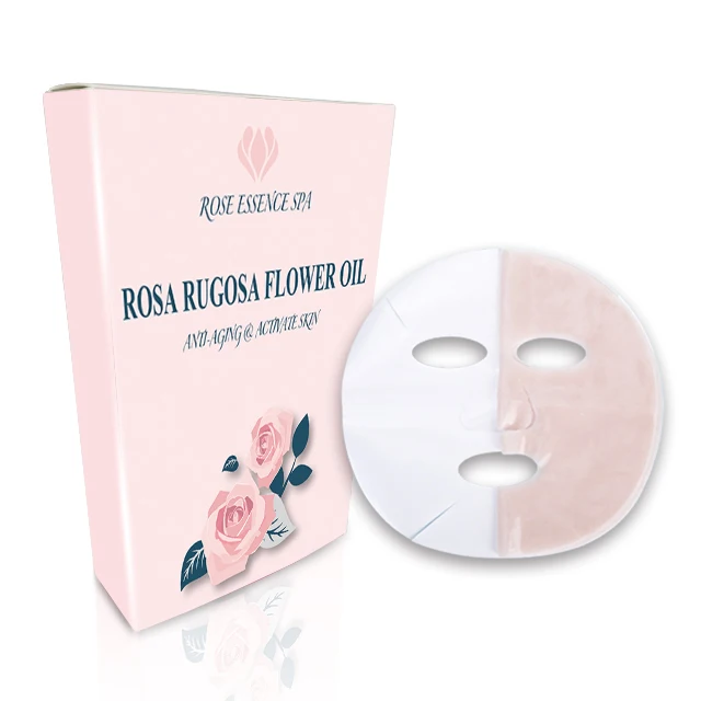 Odm/oem розовая Корейская маска для лица частная марка гидрогель Апельсиновая корка уход за кожей и увлажняющая