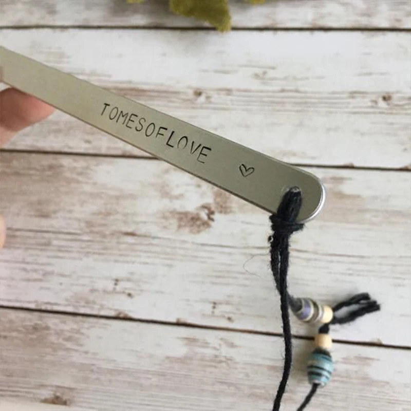 Custom Souvenir Gift Standard Size Silver Plated Blank Engraved Metal Bookmark