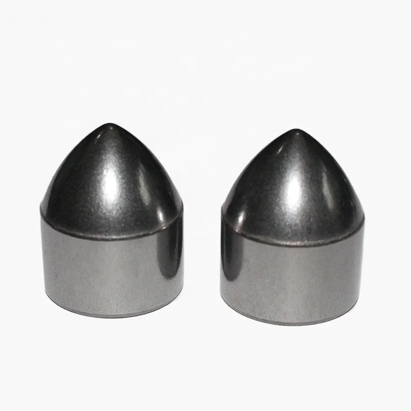 Биты DTH и инструменты Hard Rock используют сферические карбидные кнопки