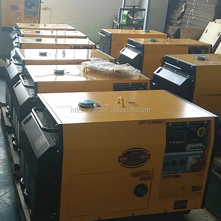 Super silent diesel generator 5kw with global warranty and service