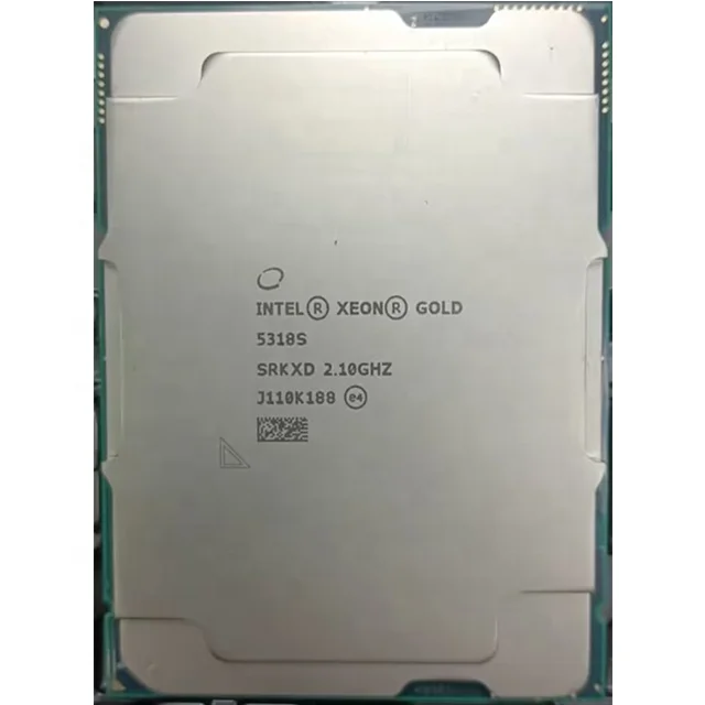 New stock Xeon Platinum Processor 205w CPU New 8352S 32 core 2 2.2ghz Max Smart Technology Bus status chip socket support