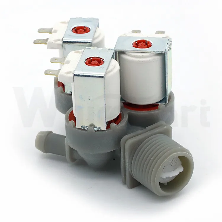 Оригинальный заводской впускной клапан для стиральной машины с тремя головками