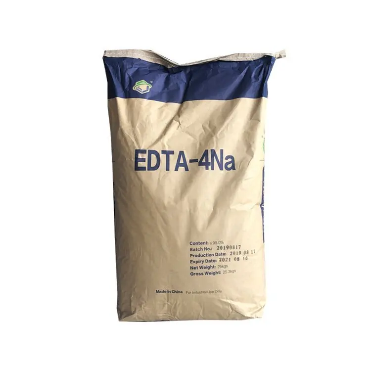 EDTA-4Na salt 99% 25KGS/Bag Chelating agent Softeners Industrial waste water treatment