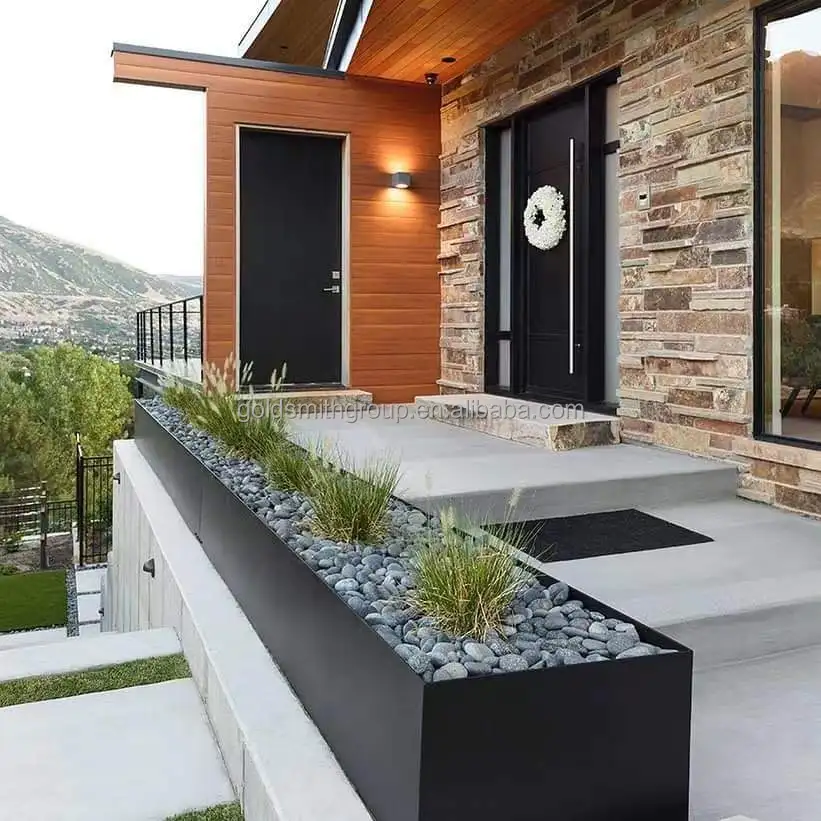 High-grade Metal Planter - Aluminum Alloy Raised Garden Bed - Small Garden Greenhouse - Garden Use Flower Box