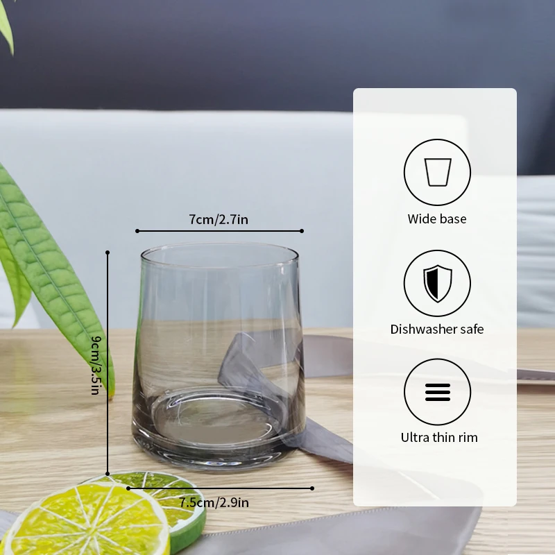 Bestsun Free Sample Factory Price Color Ombre Glass Candle Jar