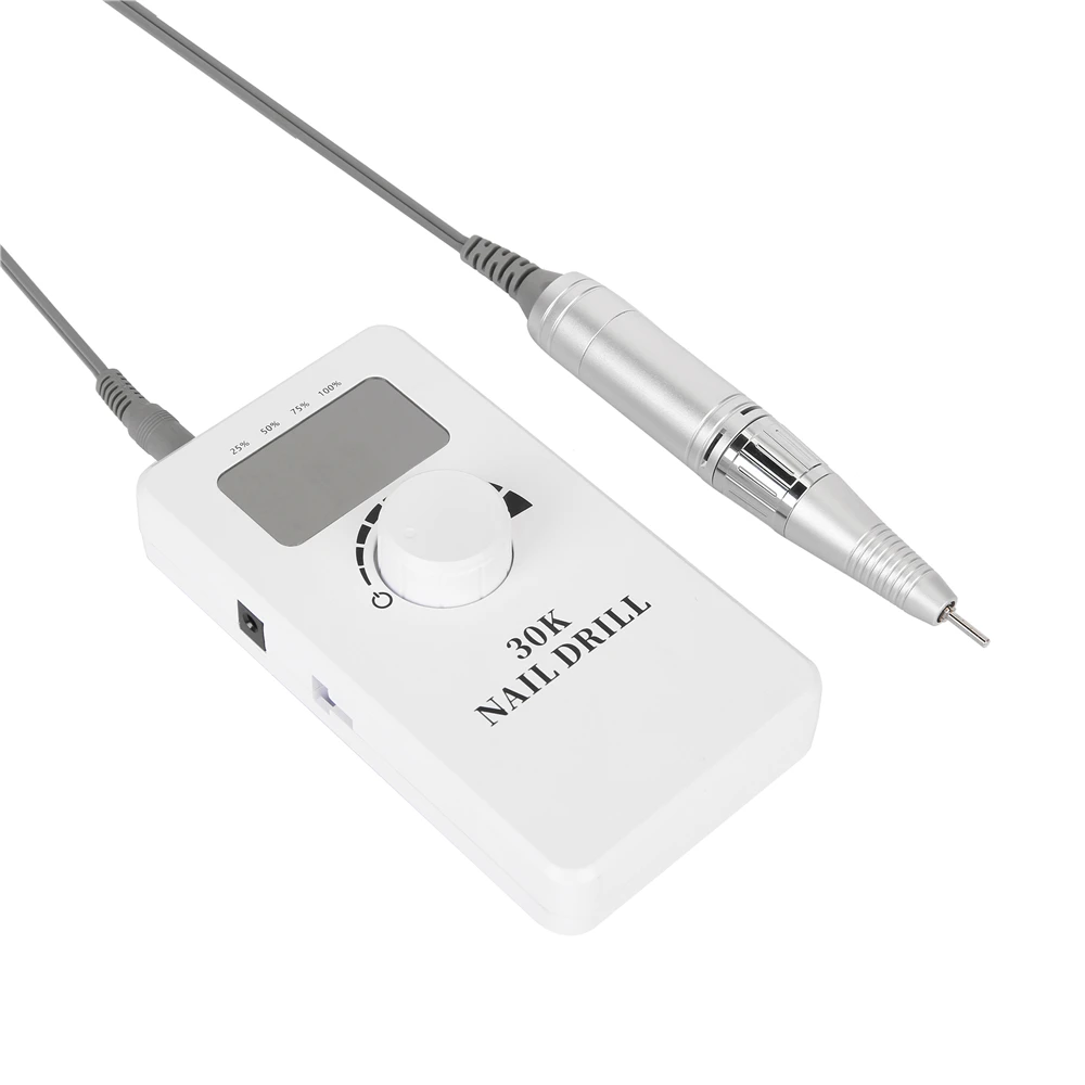 Wholesale CE & ROHS Certificated Digital 30000RPM Brushless Professional Rechargeable Portable Electric Nail Drill Kit