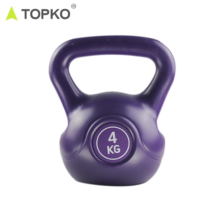 TOPKO factory price promotion discount eco friendly supermarket body building gym use home use cement kettlebell