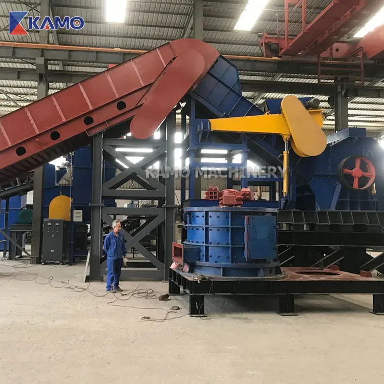 Horizontal Waste Car Body And Domestic Light Scrap Shredder Manufacturer And Price List