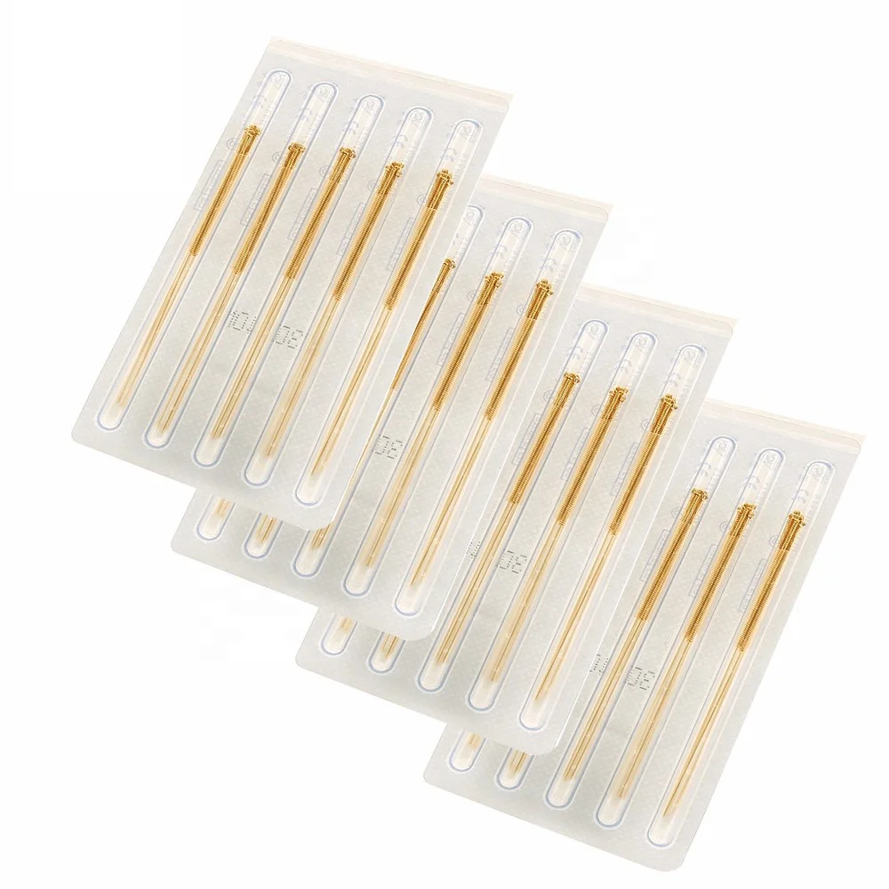 FarmaSino китайская терапия одноразовый стерильный пресс Иглоукалывание иглы с направляющими трубами