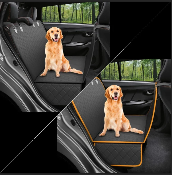 
wholesale Durable Car Dog Seat Mat Dog Back Seat Cover Protector Waterproof Dog Hammock For Pet 