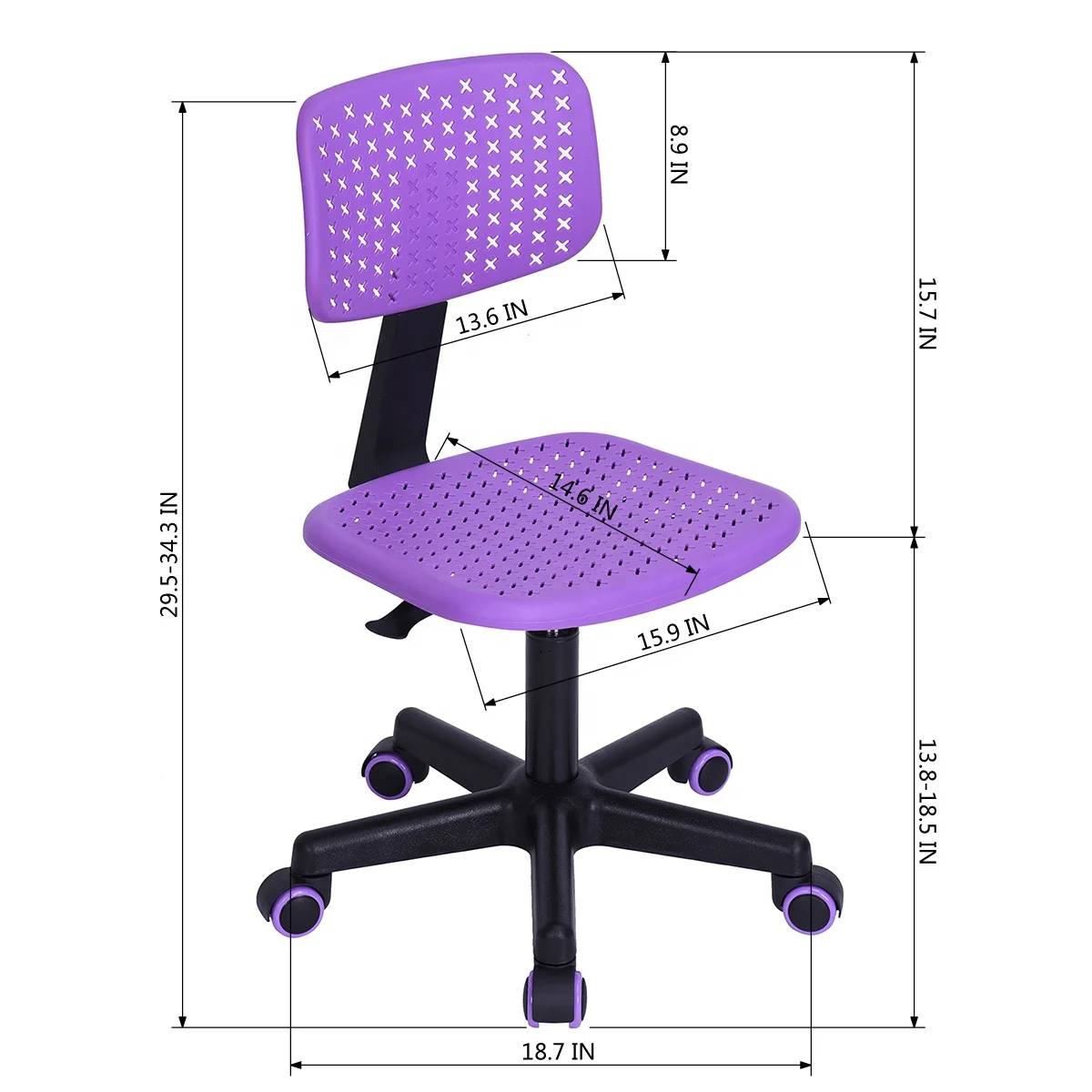 
Dropship OK US EU UK CA FR office chair sale furniture modern Swivel Staff Task office chair mechanism for home office 