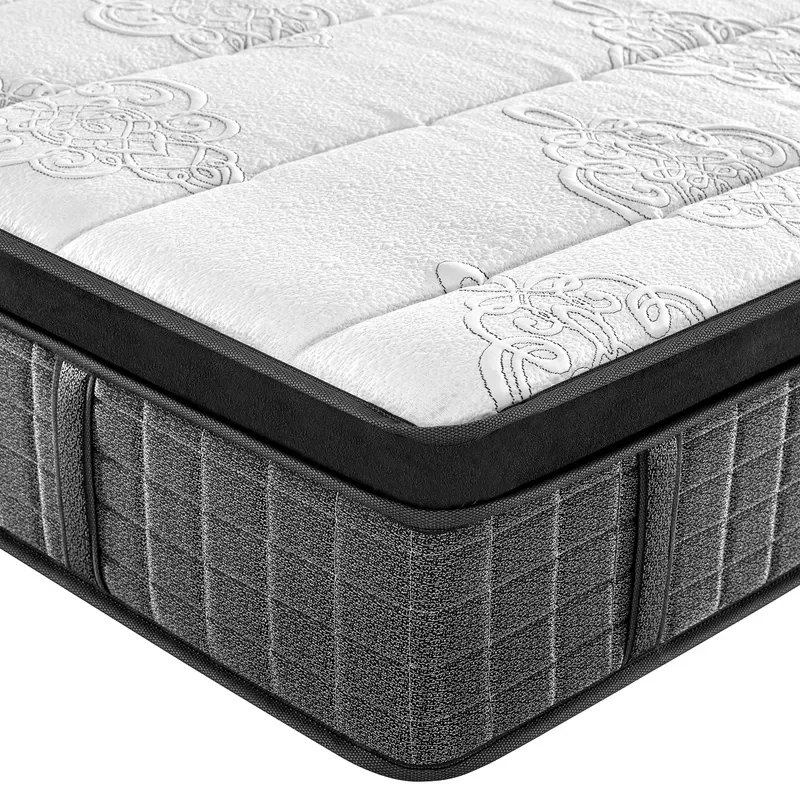 Australia Hotel Pocket Spring pillow top mattress vacuum roll in carton box cheap price gel memory foam latex hotel mattresses