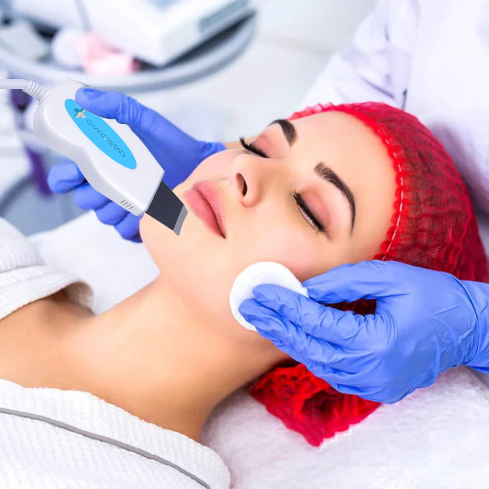 Factory Wholesale Skin Spatula Face Cleaning Dead Skin Scrubber Ultrasonic Peeling Beauty Machine