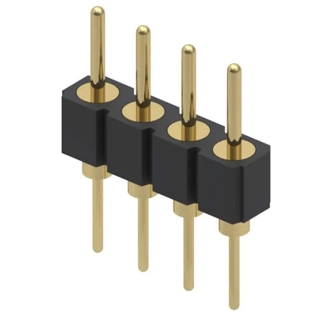 4-Pin RGB LED Light Strip Connectors Adapter Male Type Double 4Pin Needle 10mm For SMD 5050 2835 LED Strip DIY Lights Insert