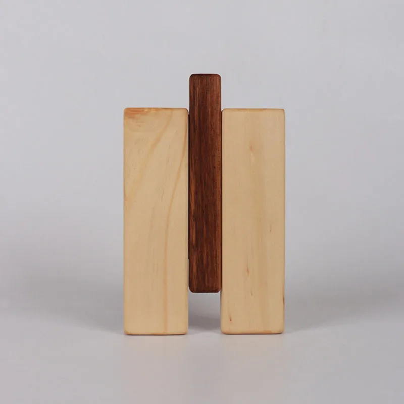 CSL factory wholesale Wall Key Holder Clothes Coat Hook Rack Mount Hanger folding wooden Hanger Hook