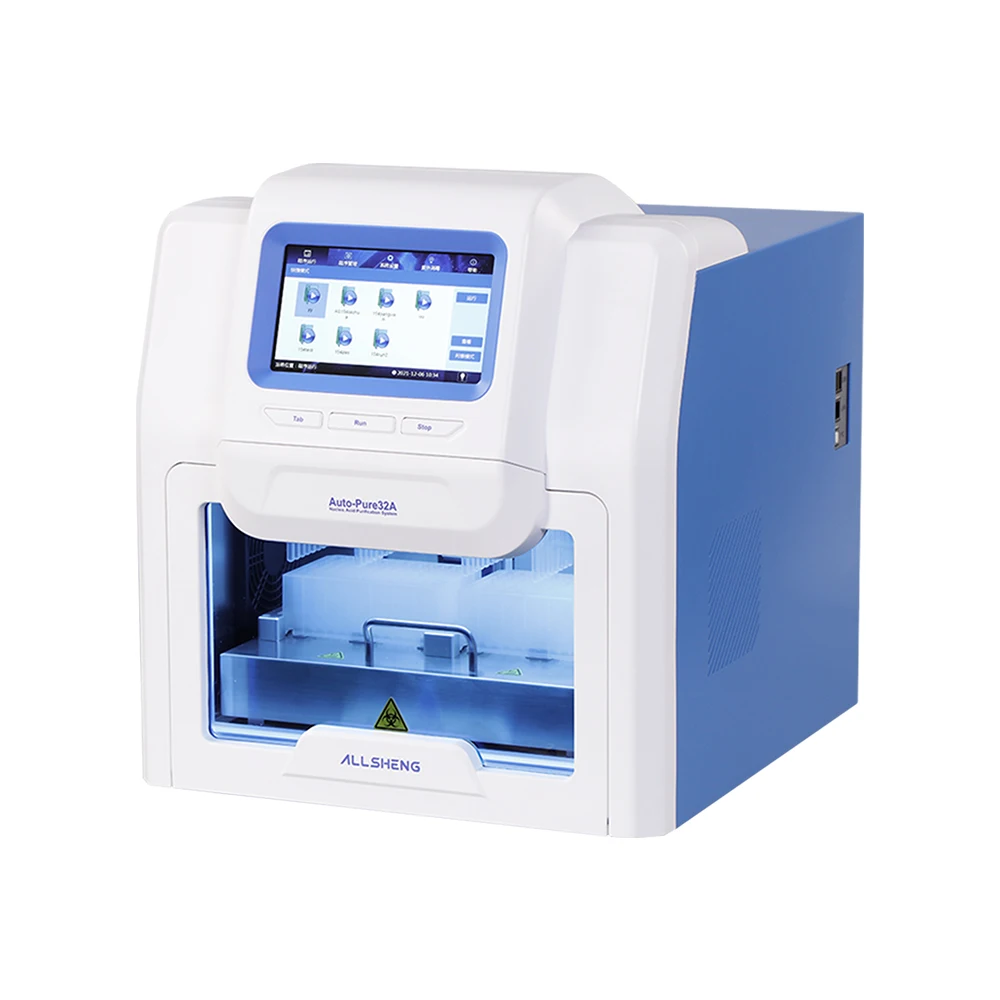 pcr lab automated automatic nucleic acid purification extractor magnetic bead dna extraction