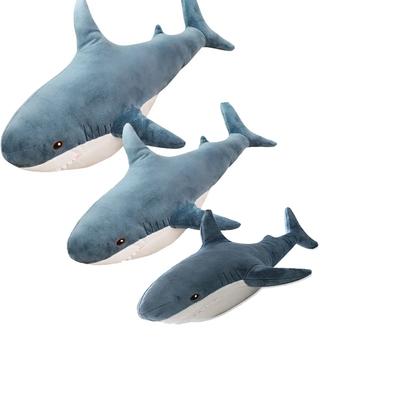 Морские животные плюшевые игрушки акула