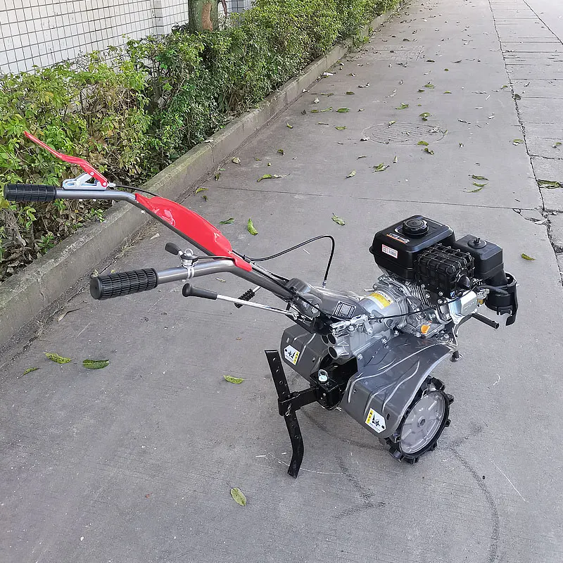 China Farming Trailer Micro Tillage Machine Motor Hoe Tiller Motorized Engine Cultivator Agricultural