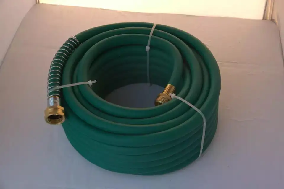 Extreme Lays Flat and Zero Memory Heavy Duty Hybrid Polymer Garden Hose