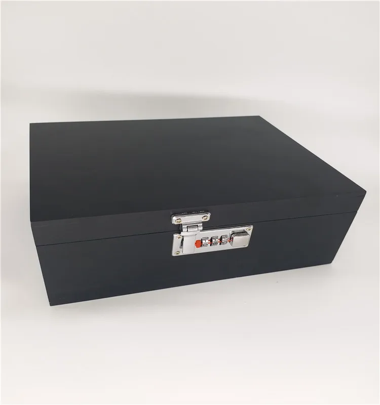 Bamboo Box Storage Organizer Wooden Stash Box For Accessory