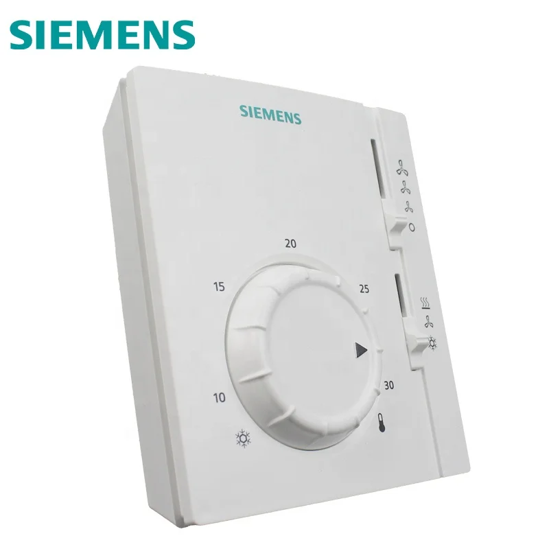 Siemens electromechanical room thermostat for 2-pipe fan coils RAB11.1