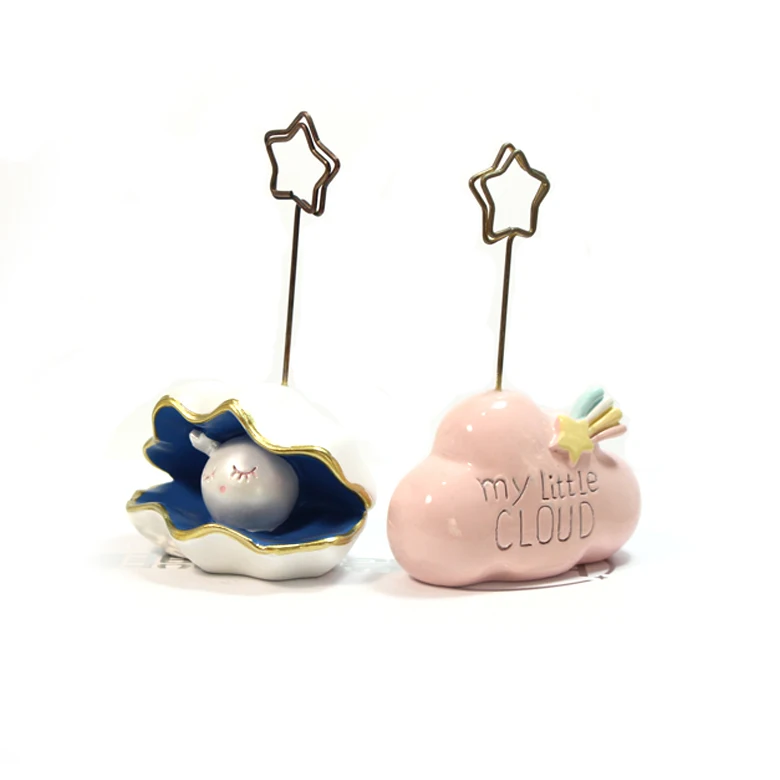 Memo Clip Memo Photo Holder Display Wedding Table Stand Base Name Home Shops Decoration