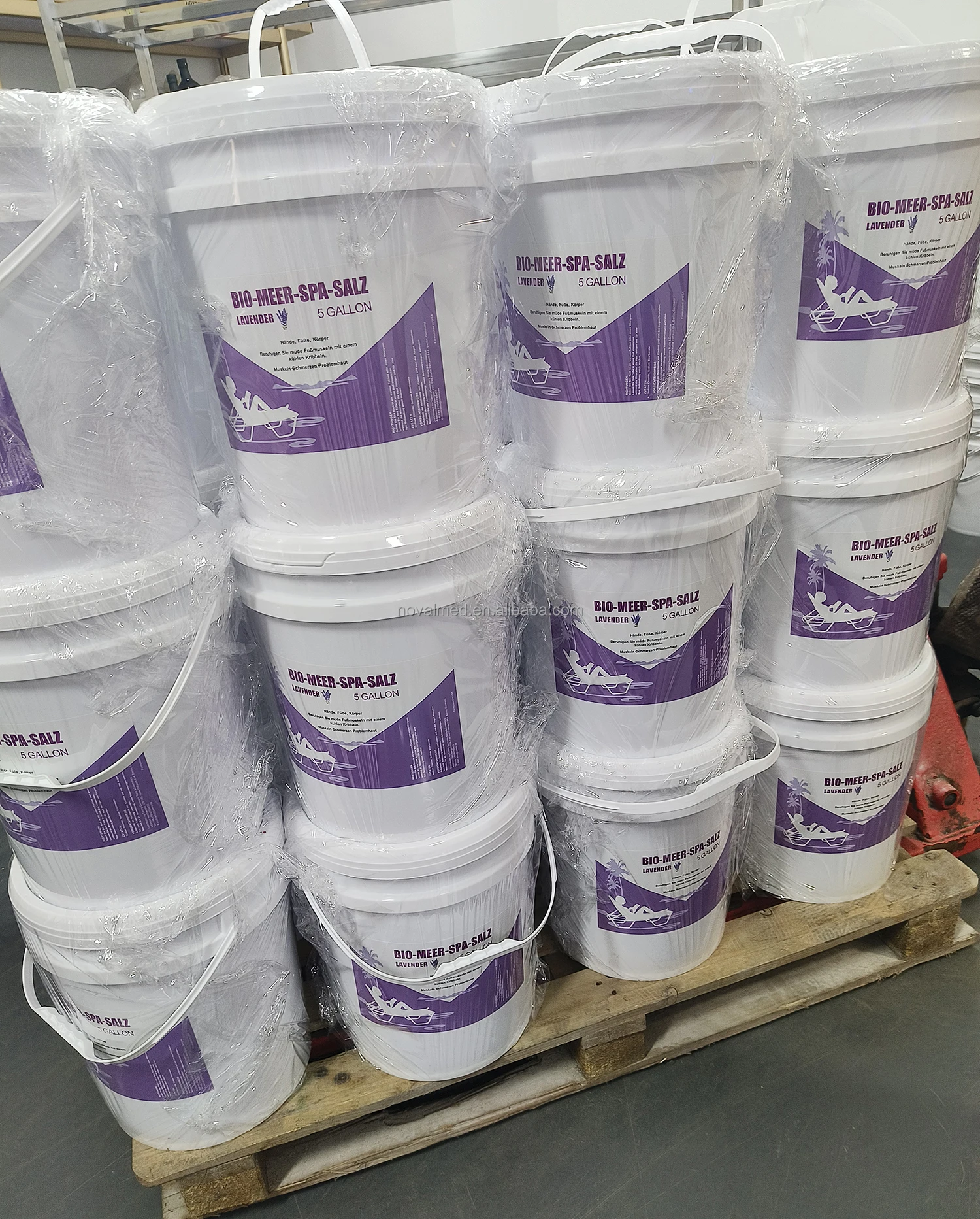 Wholesale Custom Logo Scents Sea Salt Foot Spa Pedi Bath Sea Salt Pedicure Soak 1 Gallon