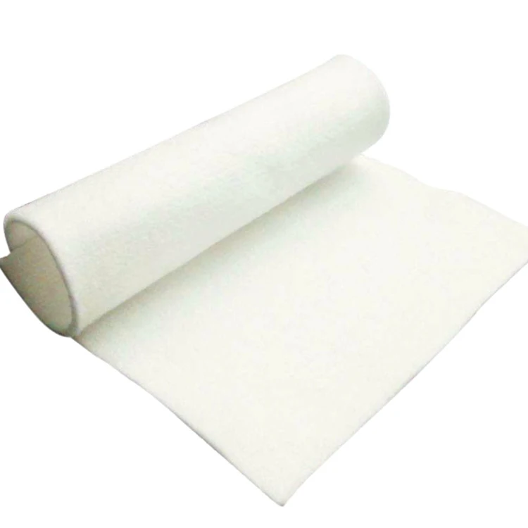 Manufacture price punched non woven filament geotextile for reinforced roadbed and land reclamation