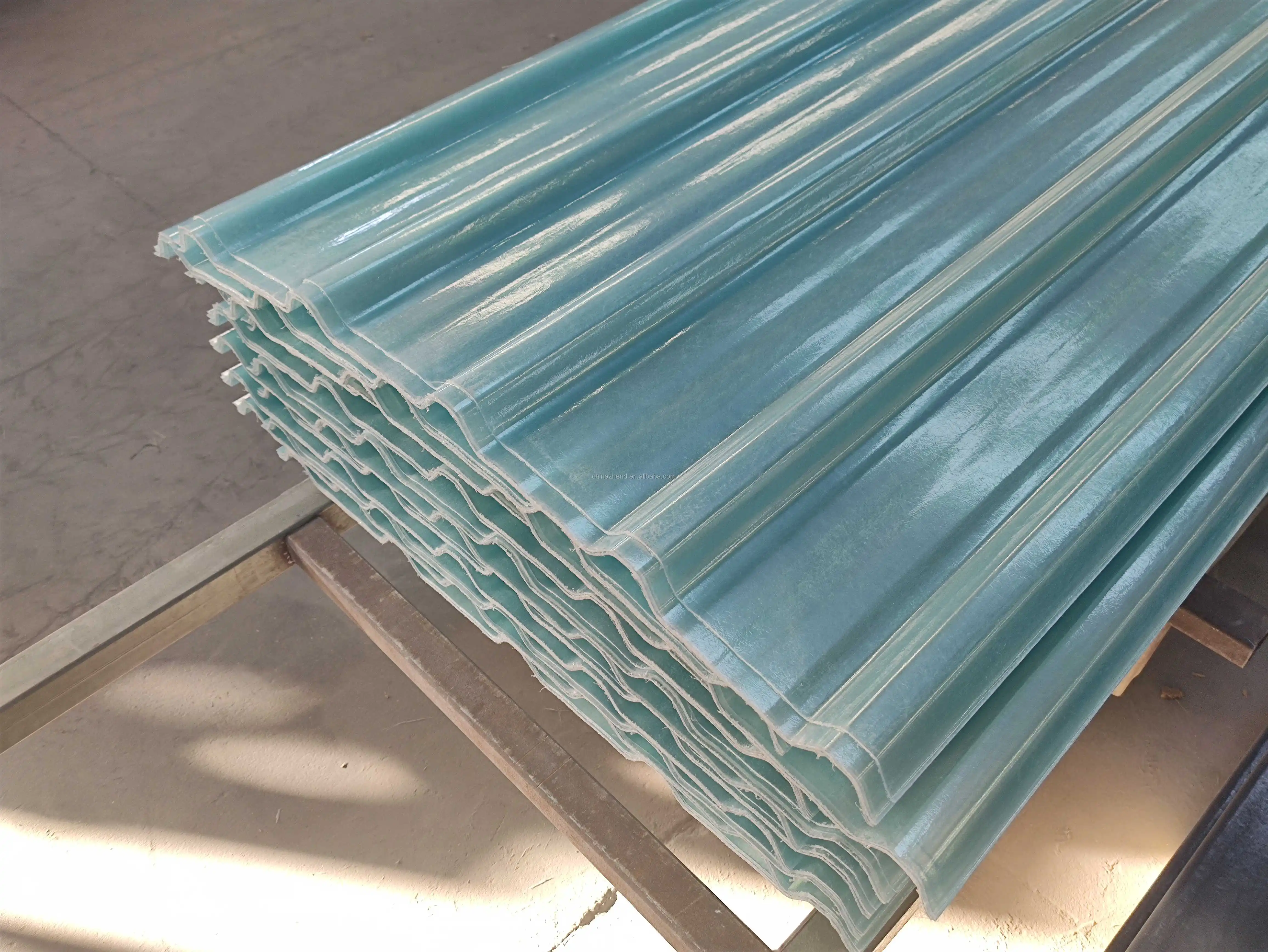 uv protect green house fiberglass reinforced plastics roof tile FRP clear roofing sheet