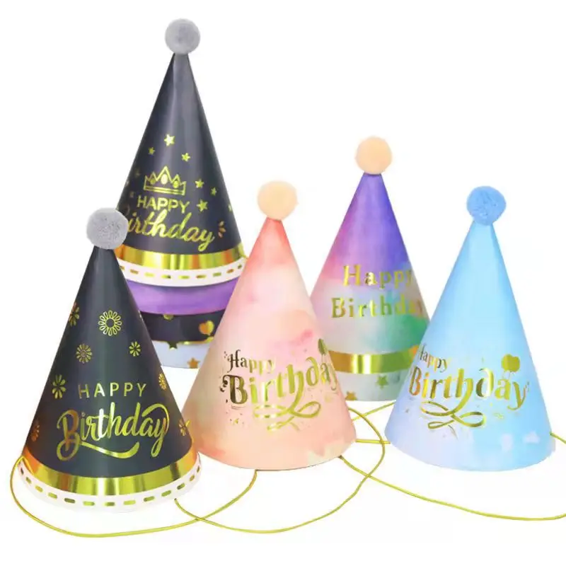 The latest popular holiday party green unique cool personalized paper hat