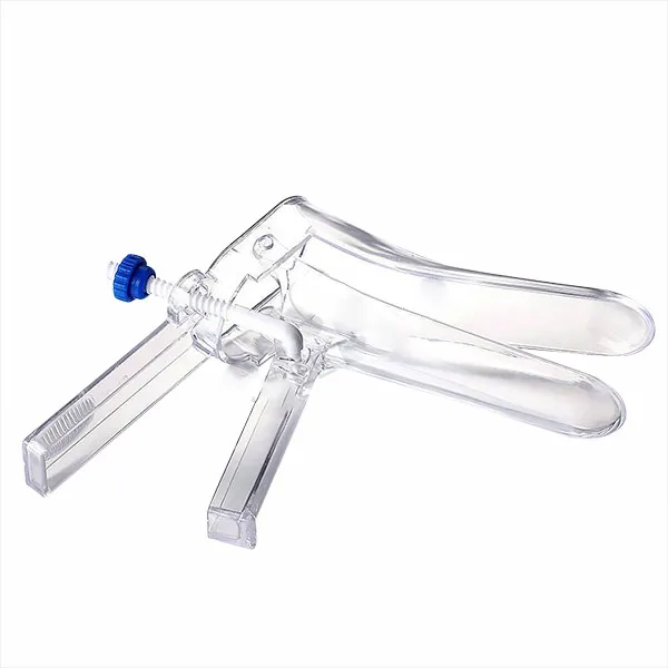 Sterile Disposable Plastic Medical Vaginal Speculum With Side Screw