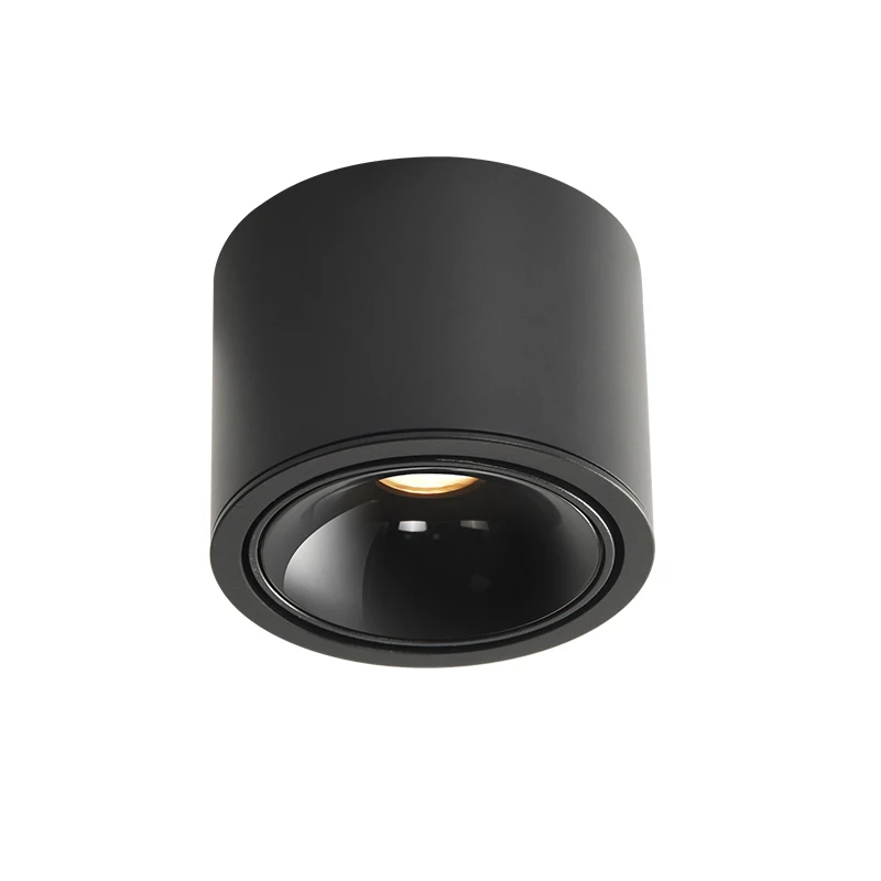 Black White Led surface mounted Surface mounted tube lamp Cylindrical  are used for hallway lighting in the living room