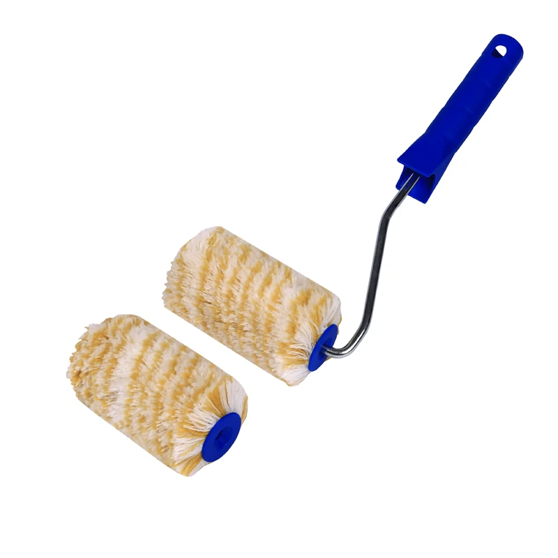 4 Inch Green and White Polyamide Mini Paint Roller Cover