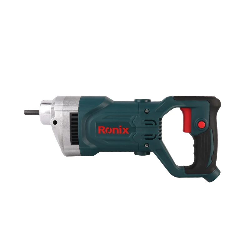 Ronix 2420 220V Portable Concrete Vibrator 4000RPM Construction Tool Plug-in Cement Vibrator 1200W Portable Electric Mixer