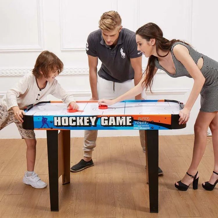Chinese factory wholesale custom air hockey table games logo multi-color indoor table accessory pusher puck for family players