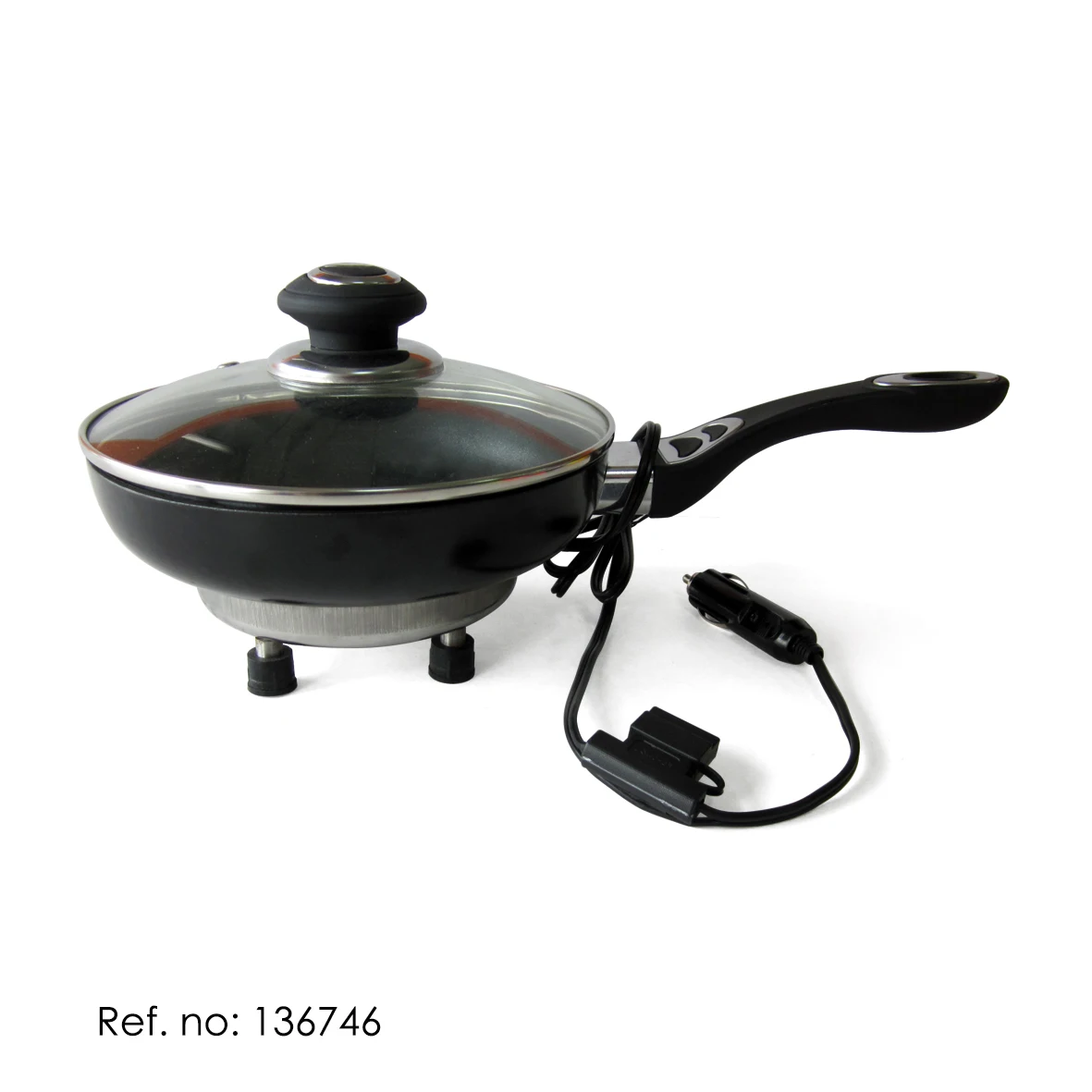 Car 12v cooking pan Car frying pan