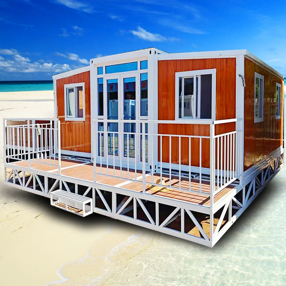 Luxury Prefabricated Prefab Homes Israel Expandable 40Ft Home Tiny Mobile Casa Contenedor Prefabricadas Villa House